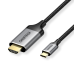 Обложка книги «Choetech unidirectional cable adapter USB Type C (Male) to HDMI (Male) 4K 60Hz 2m black (CH0021-BK)»