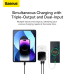 Powerbank Baseus Qpow PRO with cable, 10000mAh, 22.5W (White)