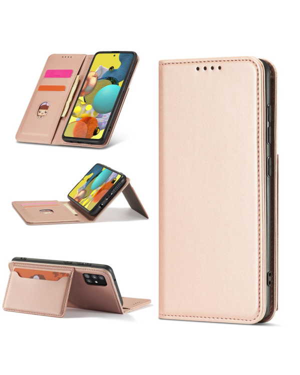 Fusion Magnet Card книжка чехол для Samsung A546 Galaxy A54 5G розовый