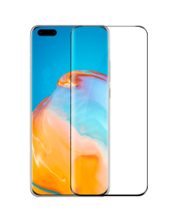 Fusion Full Glue 5D Tempered Glass Защитное стекло для экрана Huawei P40 Pro Черное