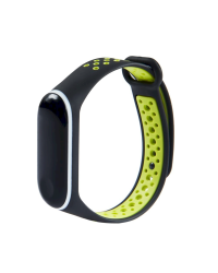 Fusion dots ремешок для часов Xiaomi Mi Band 3 / Mi Band 4 зеленый