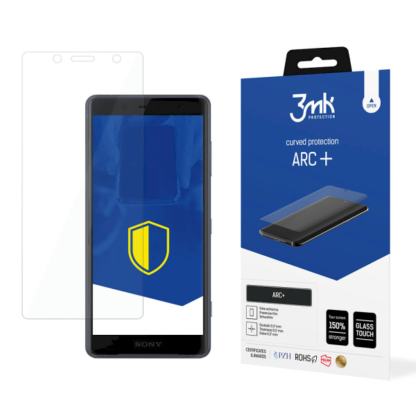 Обложка книги «Sony Xperia XZ2 Compact - 3mk ARC+ screen protector»