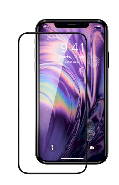 Fusion Full Glue 5D Tempered Glass Защитное стекло для экрана Apple iPhone 11 Черное