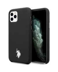 U.S Polo USHCN65PUBK Wrapped Cover Чехол для Apple iPhone 11 Pro Max Черный