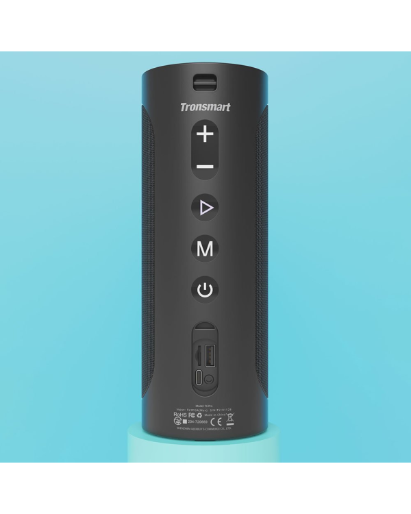 Tronsmart T6 Pro 45W Bluetooth 5.0 wireless speaker LED black (448105)