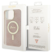 Guess GUHMP13XH4STP iPhone 13 Pro Max 6.7" różowy|pink hardcase 4G MagSafe
