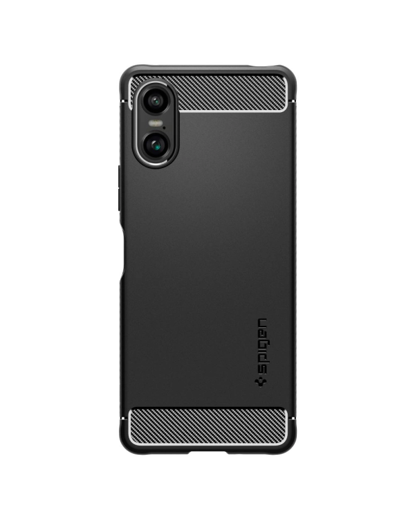 Чехол Spigen Rugged Armor для Sony Xperia 10 VI - матовый черный