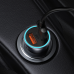 Baseus Golden Contactor Pro quick car charger 2x USB 40 W Quick Charge SCP FCP AFC + USB - USB Type C cable gray (TZCCJD-A0G)