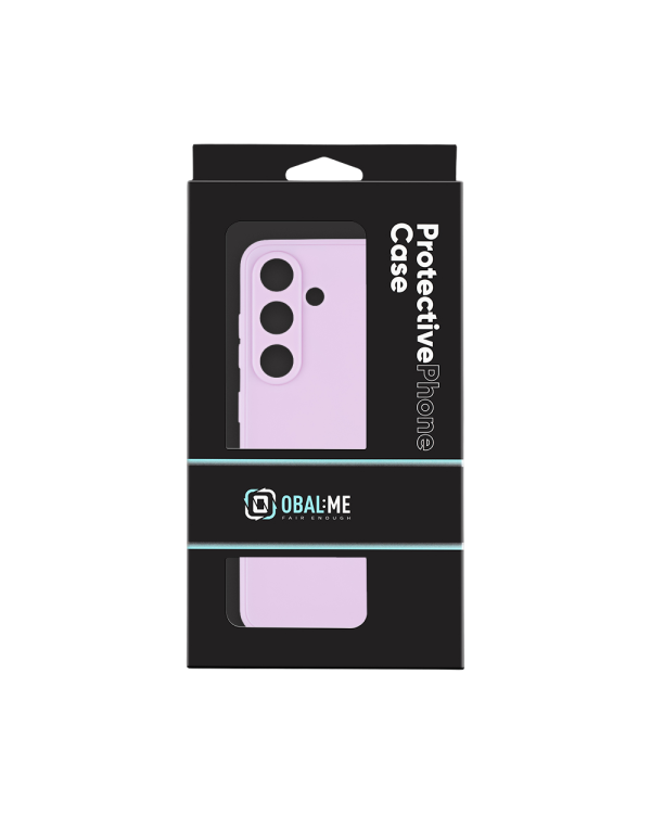 OBAL:ME Matte TPU Cover for Samsung Galaxy S25 Purple