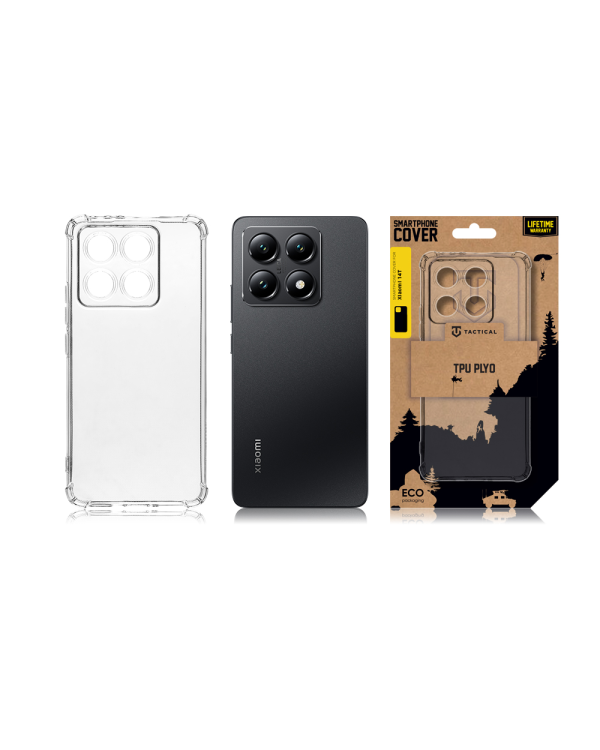 Tactical TPU Plyo Cover для Xiaomi 14T прозрачный
