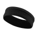 Elastic fabric headband for running fitness black