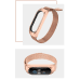Fusion metal ремешок для часов Xiaomi Mi Band 3 / 4 / 5 золотой - розовый
