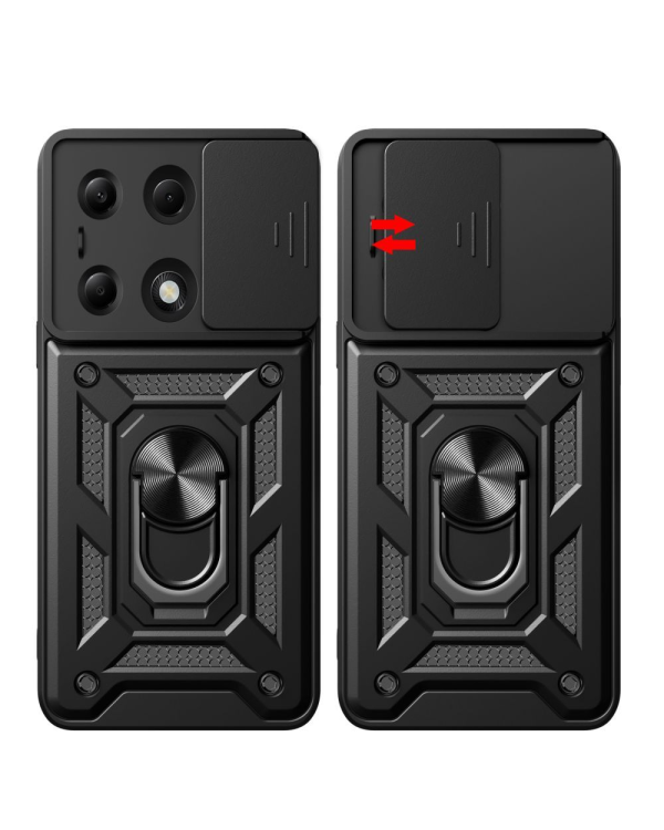 TECH-PROTECT CAMSHIELD PRO XIAOMI REDMI NOTE 13 PRO 5G | POCO X6 5G ЧЕРНЫЙ