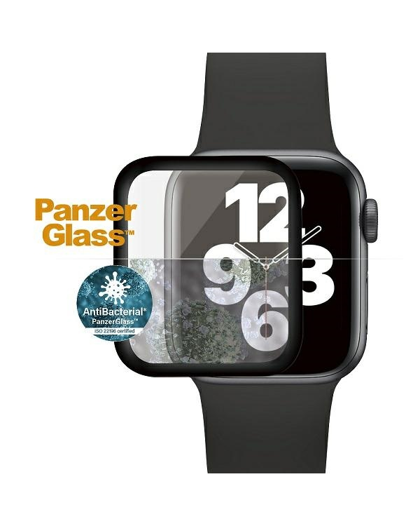 Дополнительное изображение книги «PanzerGlass Curved Apple Watch 4|5|6|SE 40mm Antibacterial czarny|black»