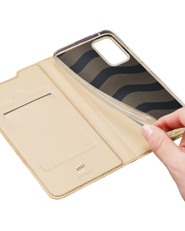Dux Ducis Skin Pro Holster Cover Flip Cover for Samsung Galaxy A53 5G gold