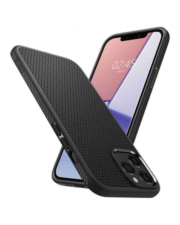 Дополнительное изображение книги «Case SPIGEN Liquid Air ACS01701 for Iphone 12|12 Pro - Matte Black»