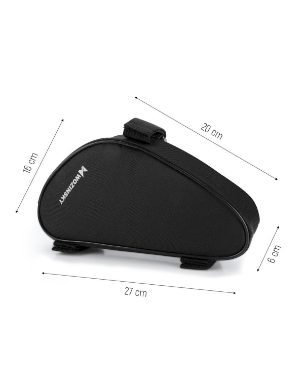 Дополнительное изображение книги «Wozinsky bicycle bag for the bicycle frame 1.5 L black (WBB11BK)»
