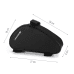 Дополнительное изображение книги «Wozinsky bicycle bag for the bicycle frame 1.5 L black (WBB11BK)»