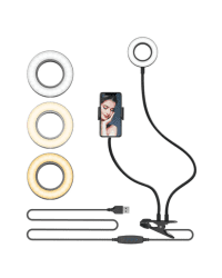 Blitzwolf BW-SL6 Desktop Flash LED Phone Holder