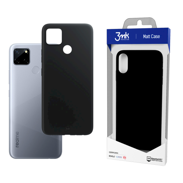 Обложка книги «Realme C12 - 3mk Matt Case black»