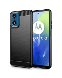 Tech-Protect TPUCarbon Case for Motorola Moto G24 | G24 Power | G04 - Black