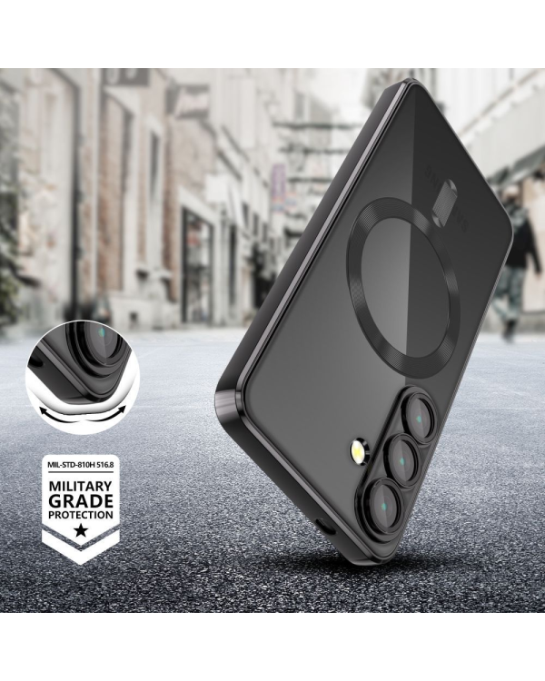 Tech-Protect MagFlex MagSafe Galaxy A26 5G блестящий черный