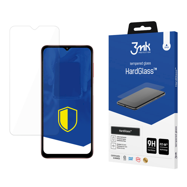 Обложка книги «Samsung Galaxy A12 - 3mk HardGlass™ screen protector»