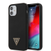 Обложка книги «GUHCP12SLSTMBK Guess Silicone Metal Triangle Cover for iPhone 12 mini 5.4 Black»