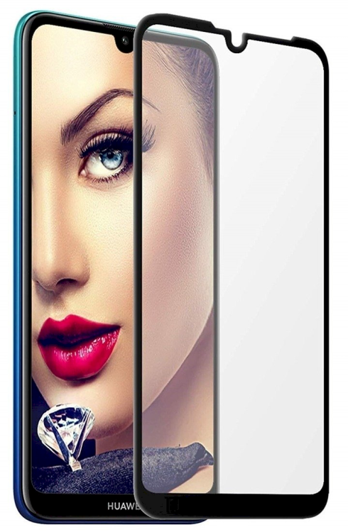 Tempered Glass 9D Защитное стекло для экрана Huawei P Smart 2019 / 2020 Черное