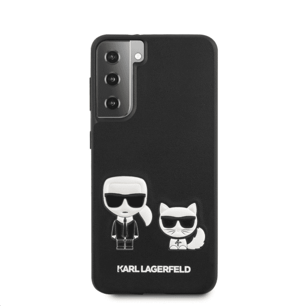 Обложка книги «KLHCS21SPCUSKCBK Karl Lagerfeld PU Karl &Choupette Cover for Samsung Galaxy S21 Black»
