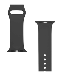 Tactical 456 Silicon Strap for Apple Watch 1/2/3/4/5/6/7/SE 38/40/41mm Black
