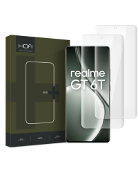 HOFI UV GLASS PRO+ 2-PACK REALME GT 6 | GT 6T ПРОЗРАЧНОЕ ЗАКАЛЕННОЕ СТЕКЛО