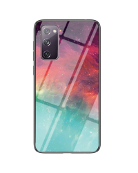Fusion Color Glass Back Case Силиконовый чехол для Samsung G780 Galaxy S20 FE (Color Sky)