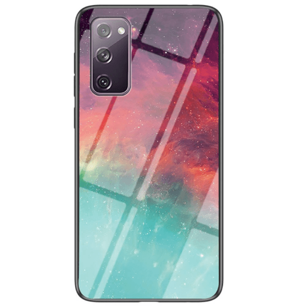 Fusion Color Glass Back Case Силиконовый чехол для Samsung G780 Galaxy S20 FE (Color Sky)