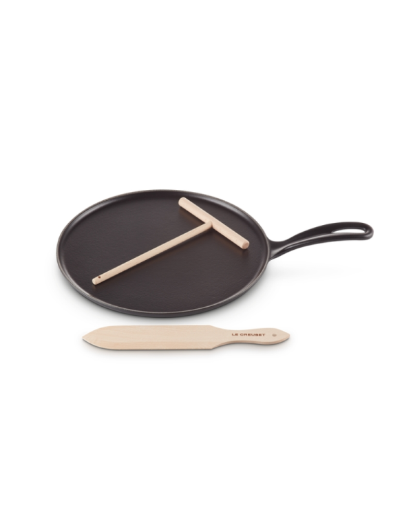 Дополнительное изображение книги «Le Creuset Cast Iron Crepe Pan 27cm black Schwarz (20136270000460)»
