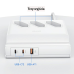 USAMS Listwa zasilająca 65W Super Si Fast Charging USB Extension Socket EU biały|white CC160TC01 (US-CC160)