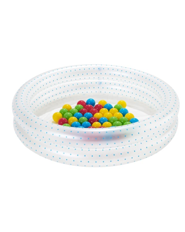 Голубой бассейн 91х20 см + шары BESTWAY