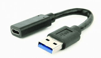 Обложка книги «Gembird USB Male - USB Type C Female 0.1m Black»