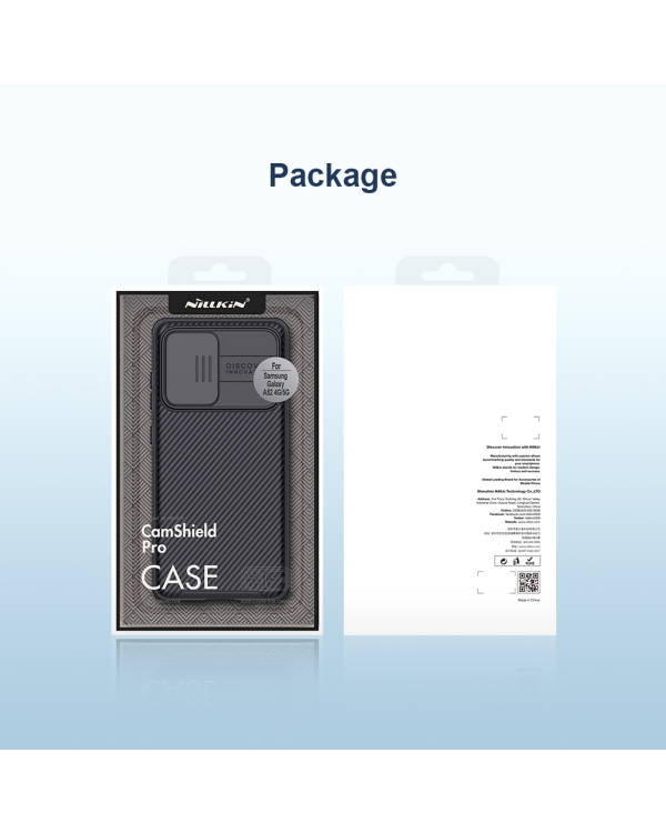 Nillkin CamShield Pro Hard Case for Samsung Galaxy A52/A52 5G/A52s 5G Black