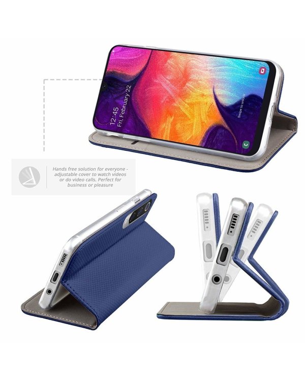 Fusion Magnet Case Книжка чехол для Xiaomi Mi Note 10 Lite Синий