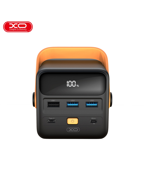 XO Power bank PR168 50000mAh QC22,5W - PD 20W black