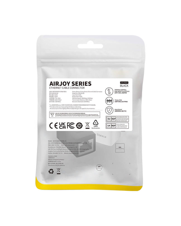 Cable connector Baseus AirJoy Series (black)