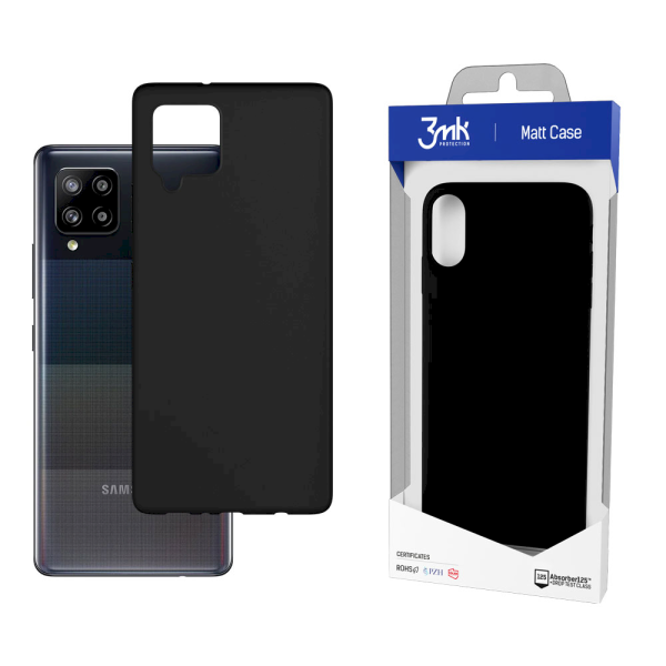Обложка книги «Samsung Galaxy A42 5G - 3mk Matt Case black»