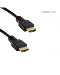 Omega OCHB45 HDMI Gold Platted Кабель 5 метров 19pin / 2160p / Ultra HD / 4K Черный