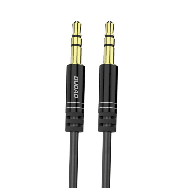 Dudao long extensible AUX mini jack 3.5mm cable spring ~ 170cm black (L12 black) Dudao long extensible AUX mini jack 3.5mm cable spring ~ 170cm black (L12 black)