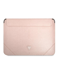 Оригинальный GUESS Laptop Sleeve Saffiano Triangle Logo GUCS16PSATLP 16 дюймов розовый