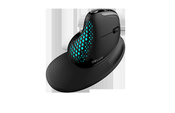 Wireless Ergonomic Mouse Delux M618XSD  4.0 BT/2.4G