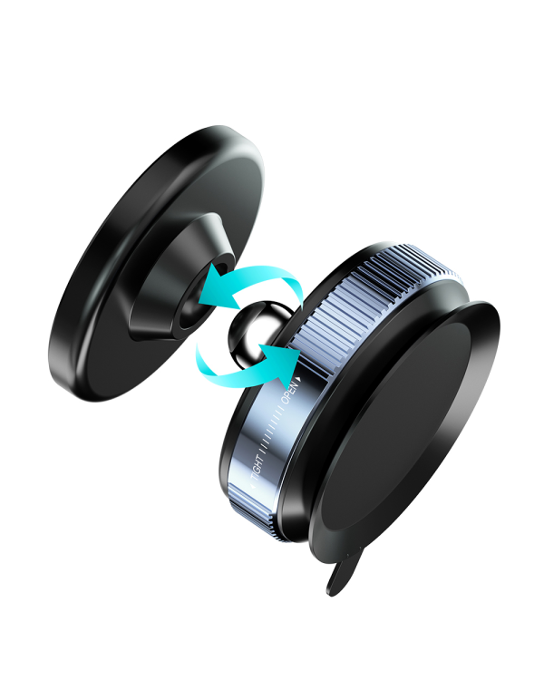 Магнитный автомобильный держатель с вакуумной адсорбцией BWOO ZJ138