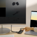 Дополнительное изображение книги «Baseus Lite Series Hub 6w1 USB-C to 2x USB 3.0 + USB-C + HDMI + SD|TF (black)»