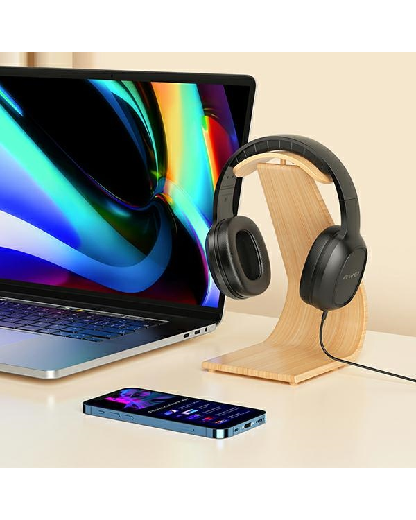 Дополнительное изображение книги «Наушники AWEI GM-6 с разъемом 3,5 мм | черный»